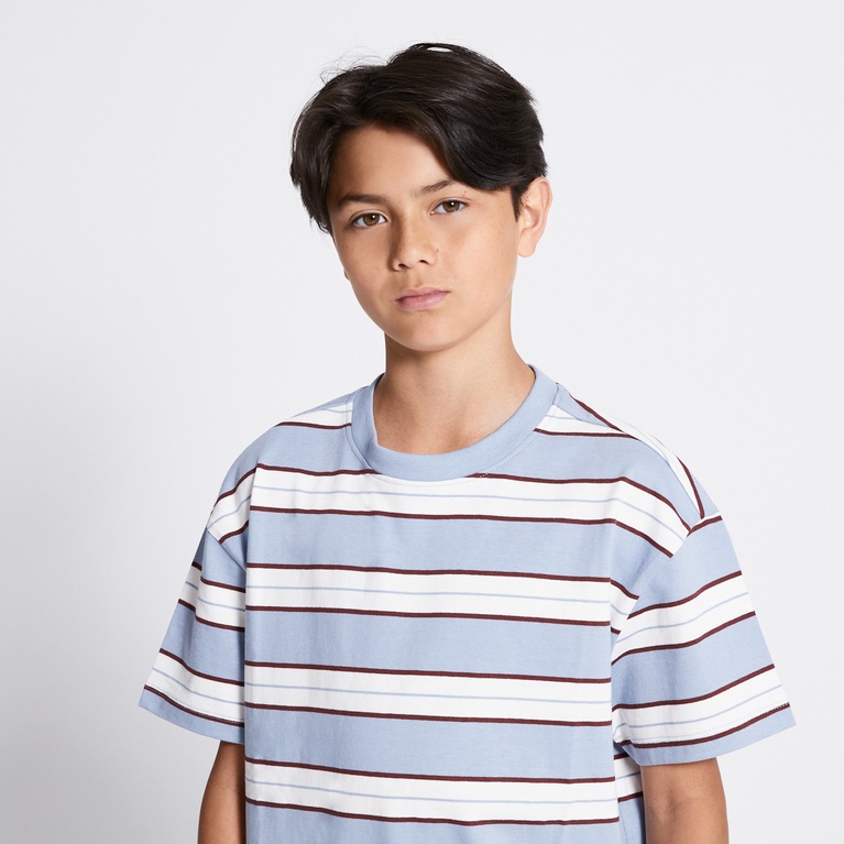 Striped Tee "Wilson stripe" Blue
